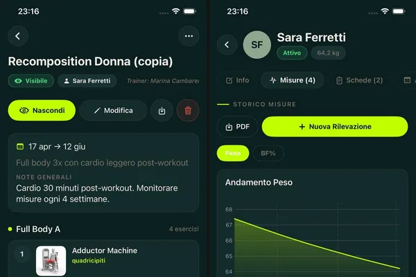 FitFlow: schermate ufficiali dell’App Store
