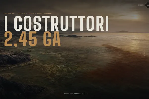 I Costruttori: 2,45 Ga: homepage di icostruttori.it