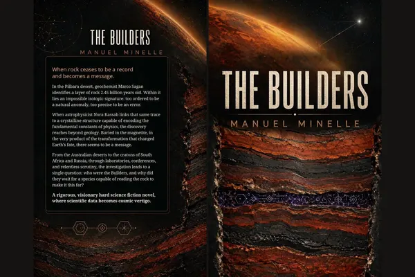I Costruttori / The Builders: retro e fronte della copertina di The Builders