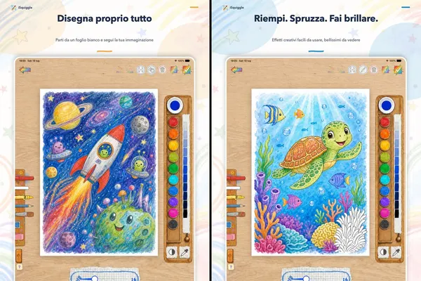 iSquiggle: schermate ufficiali dell’App Store