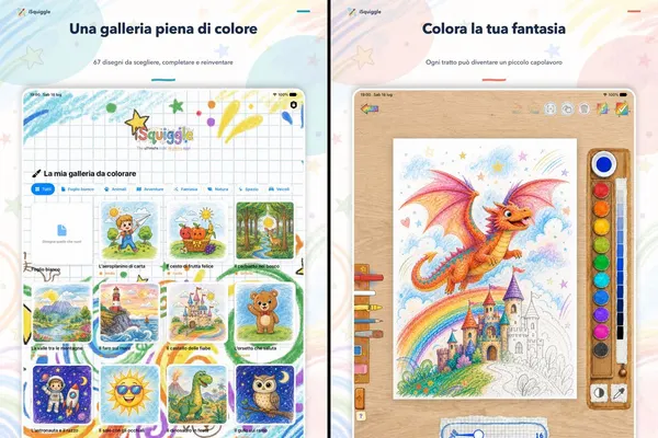 iSquiggle: schermate ufficiali dell’App Store