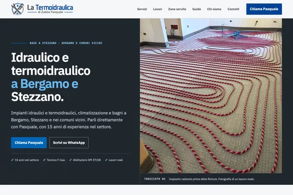 La Termoidraulica: homepage di termoidraulicazubba.com