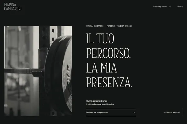 Marina Cambareri: homepage di marinacambareri.it