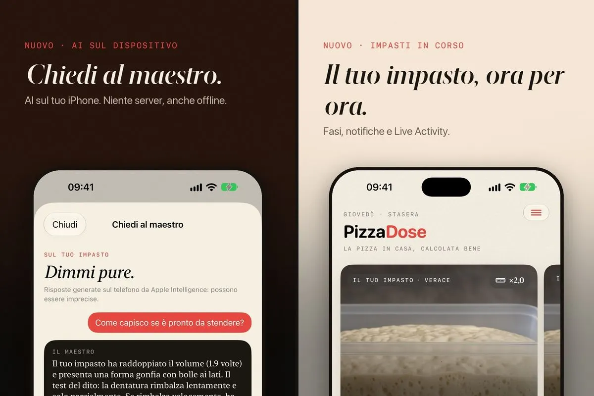 PizzaDose: schermate ufficiali dell’App Store