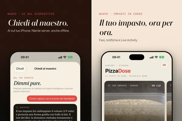 PizzaDose: schermate ufficiali dell’App Store