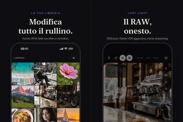 Scatto: schermate ufficiali dell’App Store